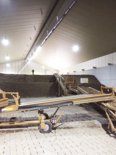 Caillebotis fente longitudinales